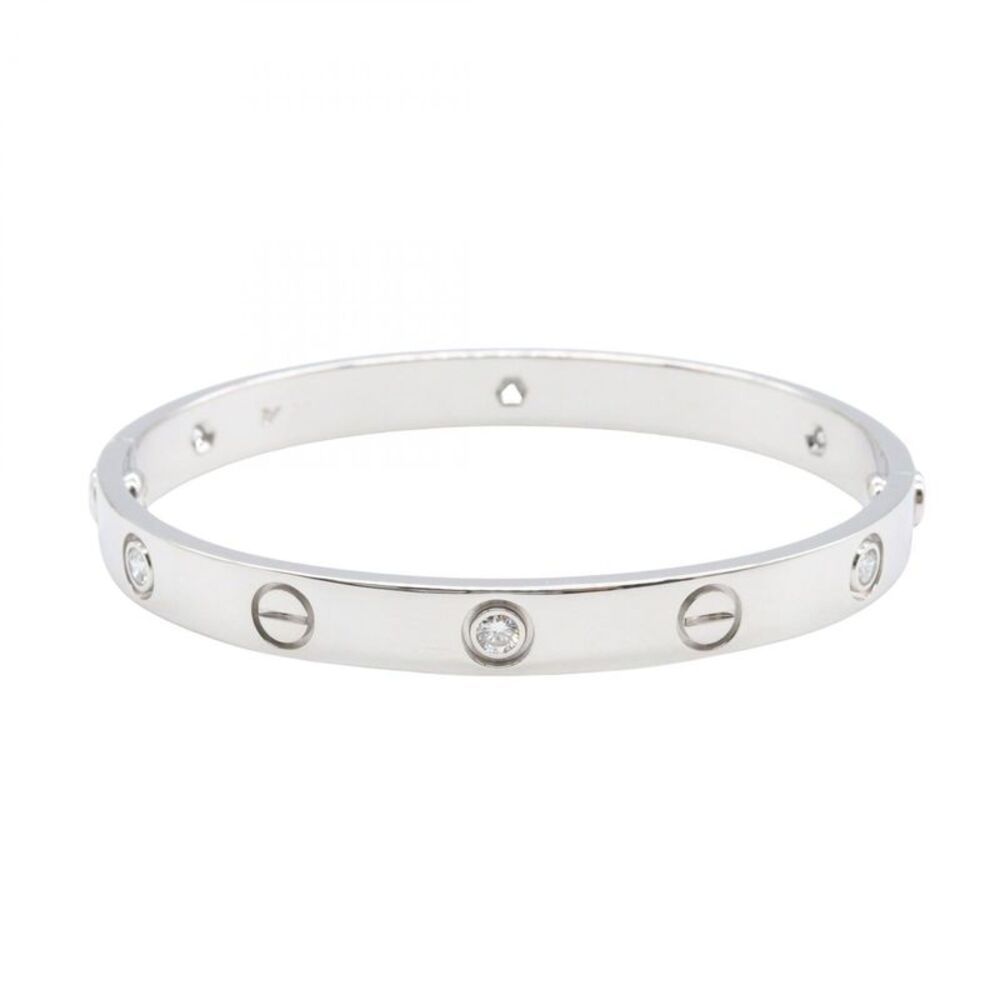 Cartier Love Bracelet 6PD Diamond K18WG - Picture 3 of 6